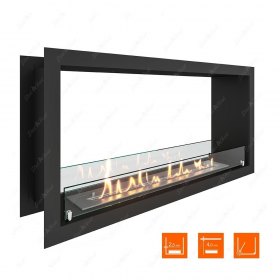 Биокамин сквозной SteelHeat Leader 900 (Стандарт)