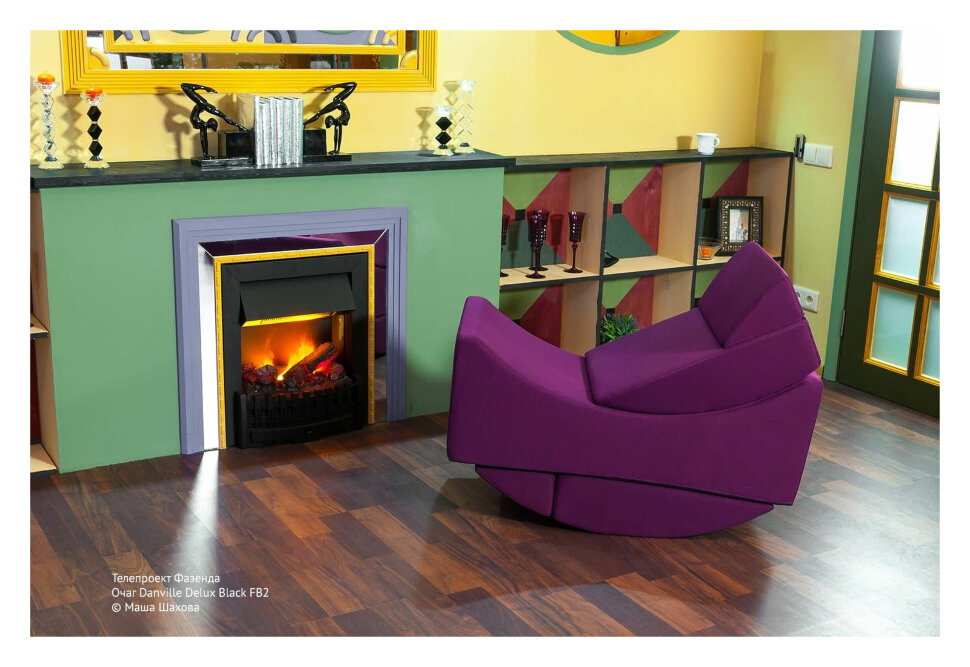 Электрокамин Dimplex Opti-Myst Danville black