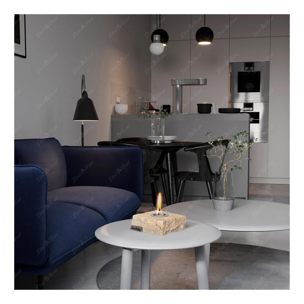 Настольный биокамин SteelHeat APOLLON лимитированная серия