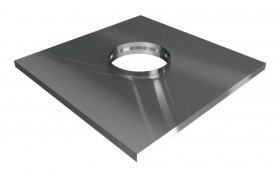 Фланец с изоляцией 700х700 D80/180, AISI 304 (Вулкан)