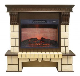 Электрокамин RealFlame Stone 24 AO c Irvine 24