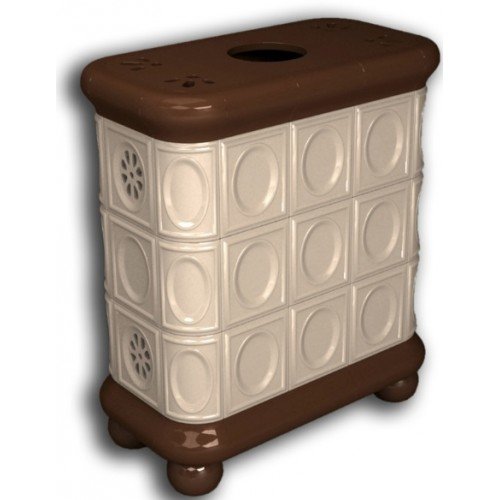 Каминная облицовка КимрПечь Медальон центральная Шоколад