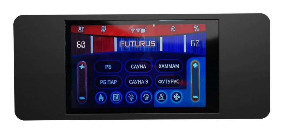 Электрическая паротермальная печь «ПАРиЖАР Футурус» (серпентинит премиум)