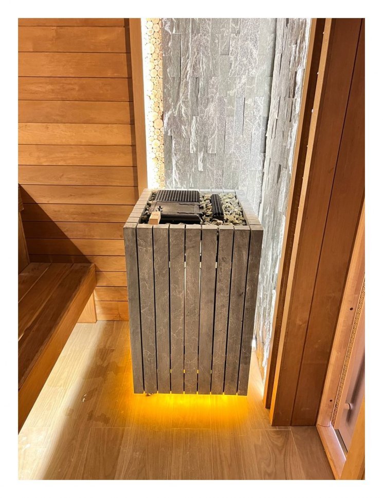 Электрическая паротермальная печь «ПАРиЖАР Футурус» (серпентинит премиум)