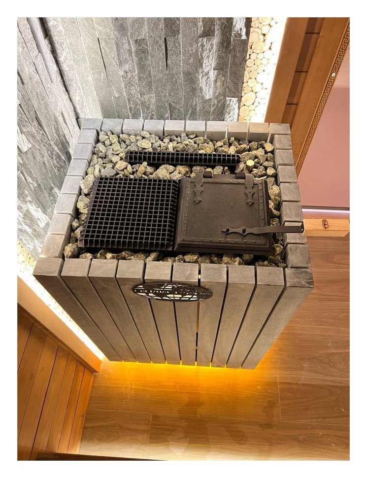 Электрическая паротермальная печь «ПАРиЖАР Футурус» (серпентинит премиум)