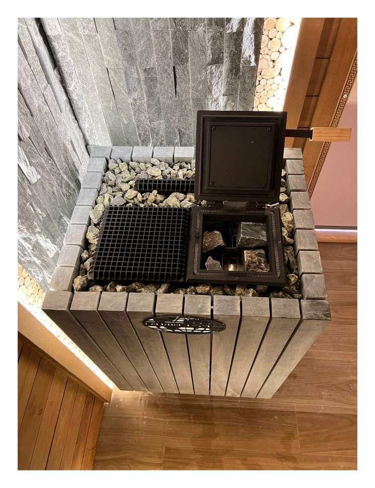 Электрическая паротермальная печь «ПАРиЖАР Футурус» (серпентинит премиум)