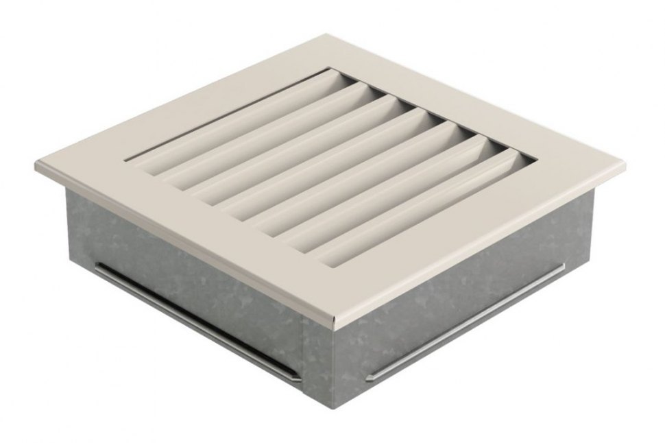 Решетка вентиляционная Fresh 17х17  бежевая
