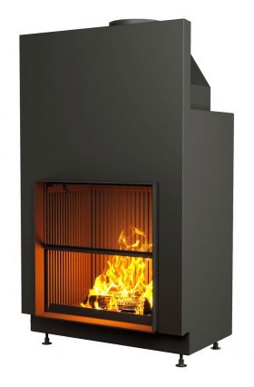 Каминная топка открытая с сеткой АСТОВ О1С 75\75