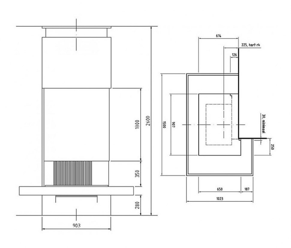 Камин Boley Model 71OH