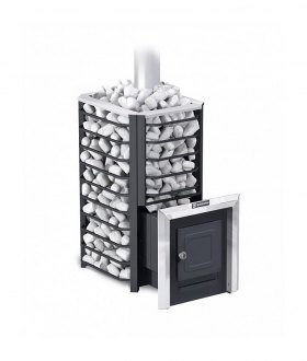 Дровяная печь для бани Ермак 20 Сетка-Стандарт (Чугун)