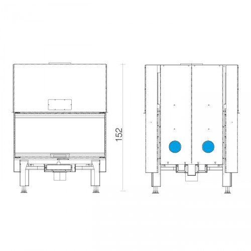 Каминная топка Edilkamin Windo 3 85