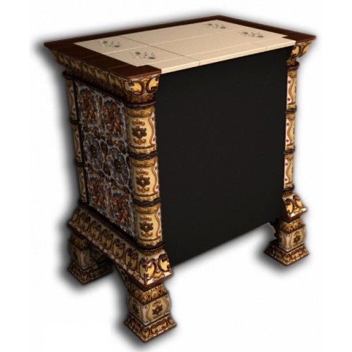 Каминная облицовка КимрПечь Кострома декоративная пристенная Октябрь