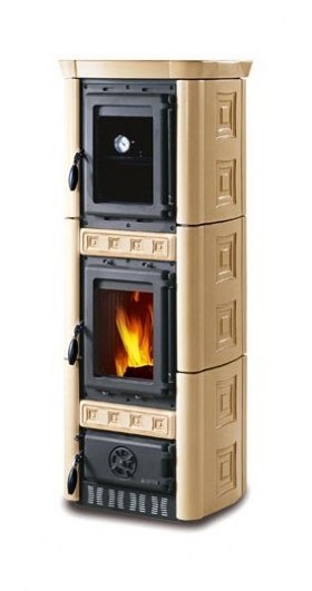 Чугунная печь камин La Nordica Gaia forno (Нордика Гая с духовкой)