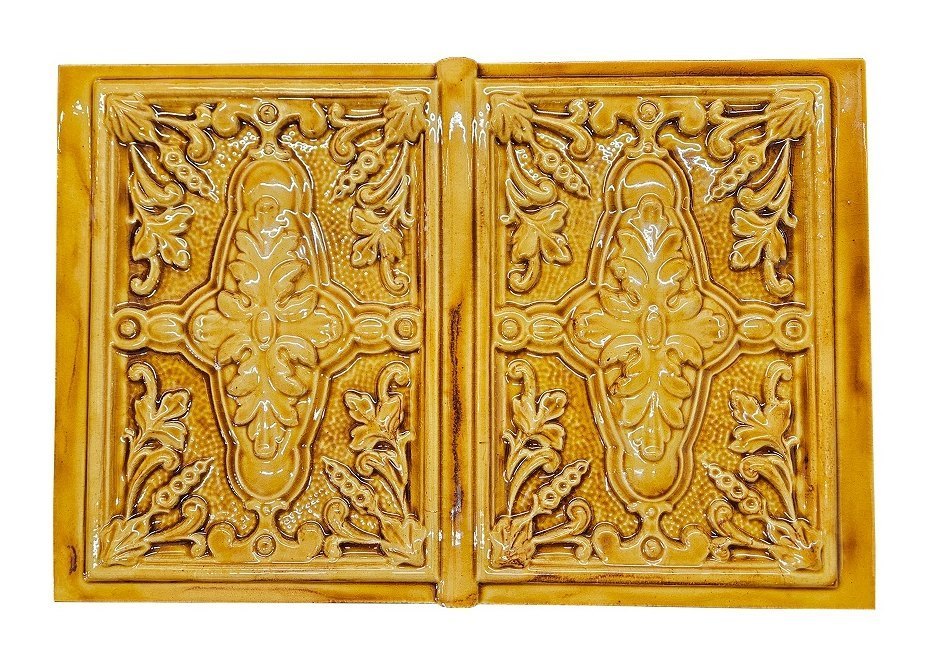 Чугунная печь камин Астов Майолика Классик