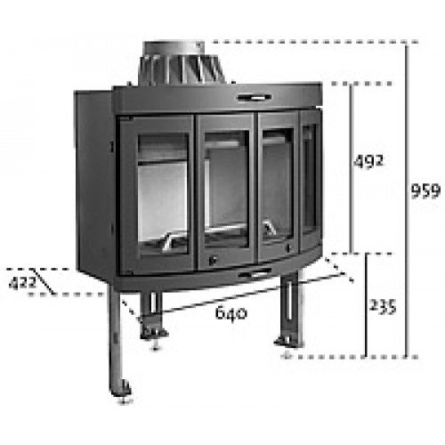 Каминная топка Jotul I 400 Harmony
