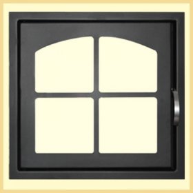 Дверь каминная Мета ДК555-1К