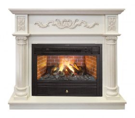 Электрокамин RealFlame Silvia 26 WT с Novara 26 3D