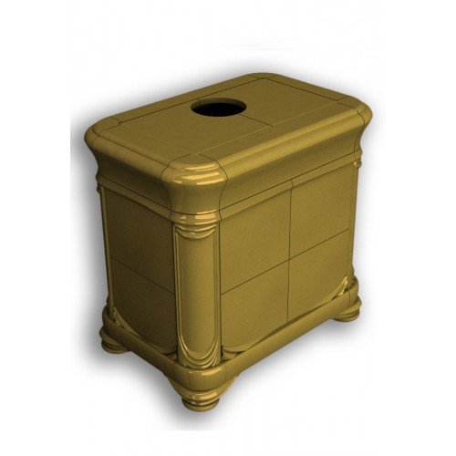 Каминная облицовка КимрПечь Модерн центральная Олива