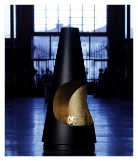 Автоматический биокамин GlammFire Архимед Эво Плюс / Archimedes (с пультом ДУ)