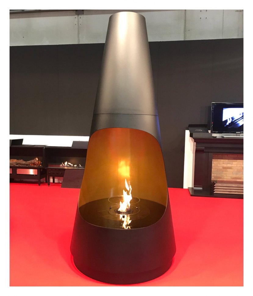 Автоматический биокамин GlammFire Архимед Эво Плюс / Archimedes (с пультом ДУ)