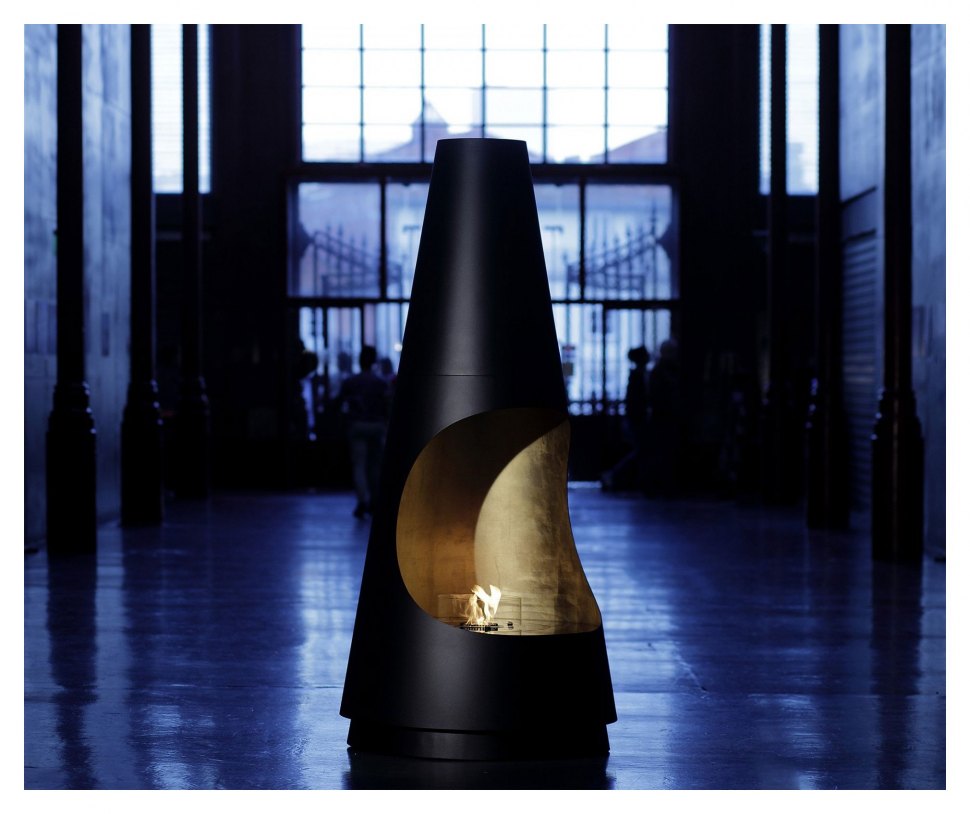 Автоматический биокамин GlammFire Архимед Эво Плюс / Archimedes (с пультом ДУ)