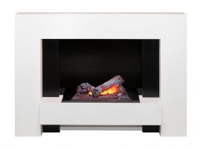 Каминокомплект Tokyo - Белый с очагом Cassette 400 NH