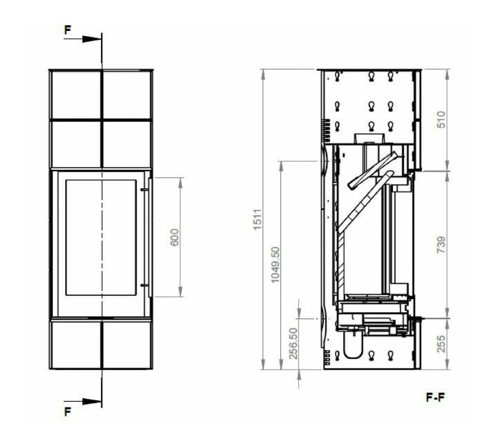 Печь-камин Ember Оля 1G