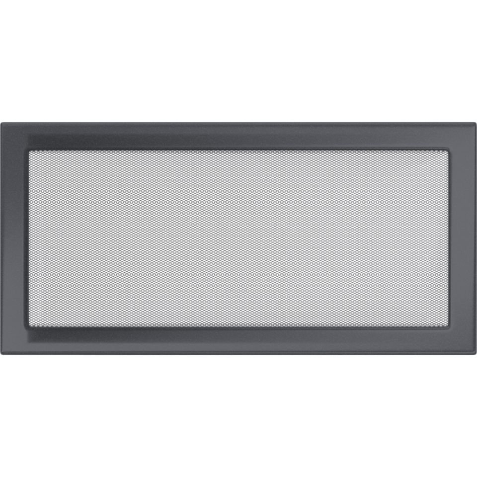 Решетка вентиляционная графит 22х45