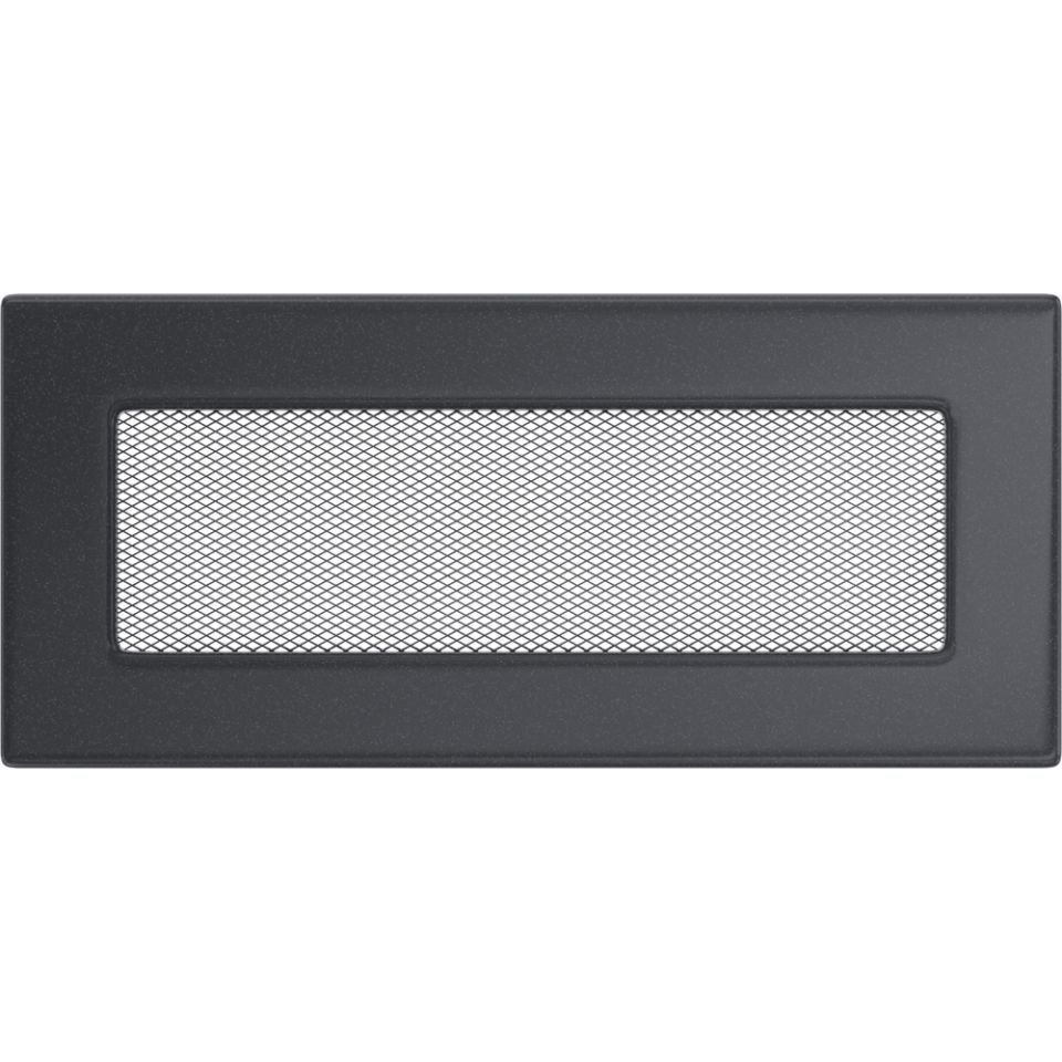 Решетка вентиляционная графит 11х24
