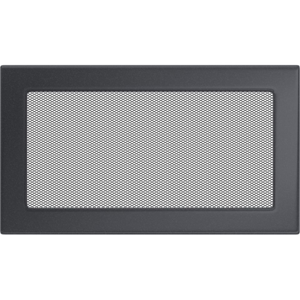 Решетка вентиляционная графит 17х30