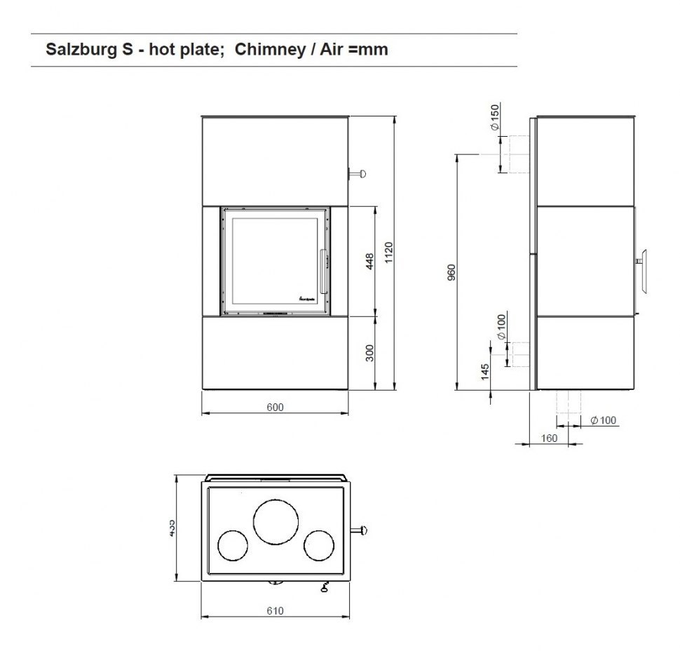 Камин Nordpeis Salzburg S