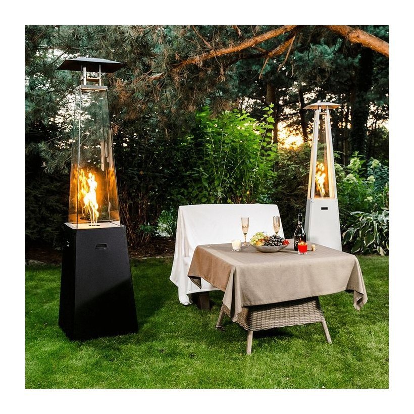 Газовый нагреватель Kratki UMBRELLA BS C/S без стоек (черный)