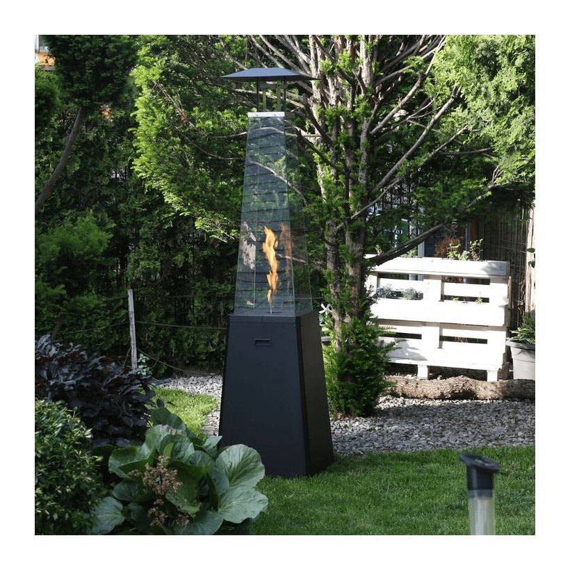 Газовый нагреватель Kratki UMBRELLA BS C/S без стоек (черный)