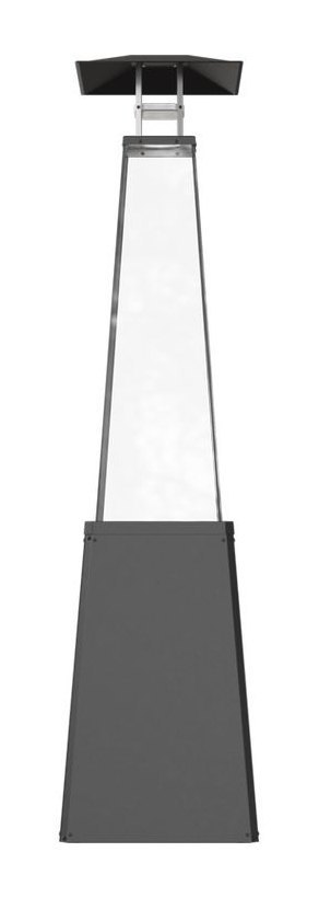 Газовый нагреватель Kratki UMBRELLA BS C/S без стоек (черный)