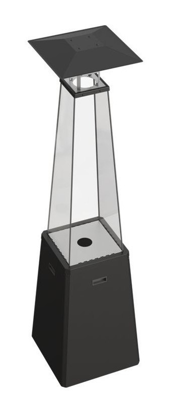 Газовый нагреватель Kratki UMBRELLA BS C/S без стоек (черный)