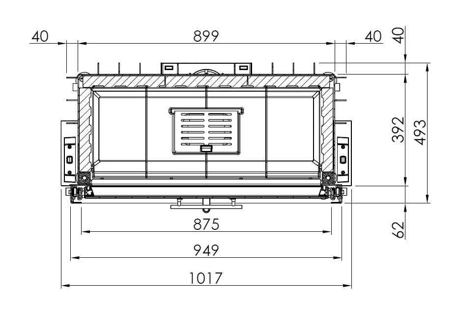 Каминная топка Spartherm Varia 1V-87h