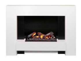 Каминокомплект Tokyo - Белый с очагом Cassette 600 NH