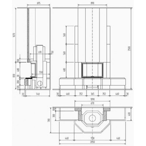 Каминная облицовка Richard Le Droff Elena