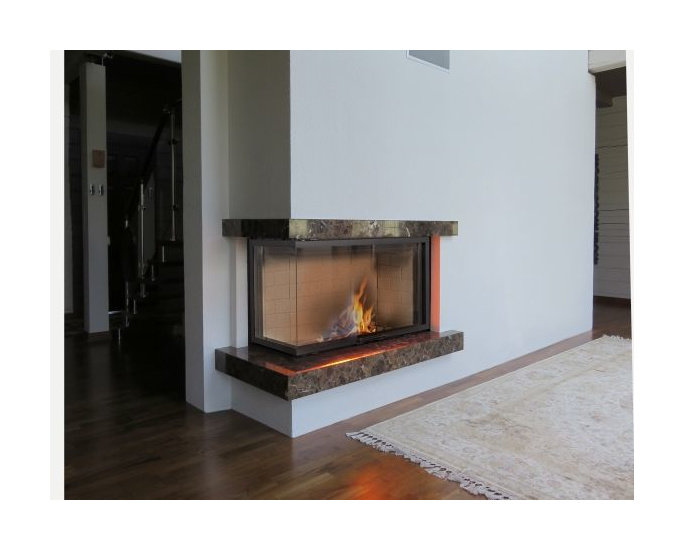 Каминная топка ЭкоКамин Дельта 1000 L