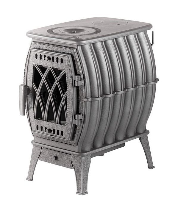 Чугунная дровяная печь камин Бахта