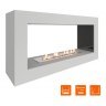 Биокамин SteelHeat FRAME ONE 900 белый (Стемалит)