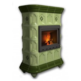 Каминная облицовка КимрПечь Истра пристенная Олива