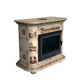 Каминная облицовка КимрПечь Прованс пристенная Деревня