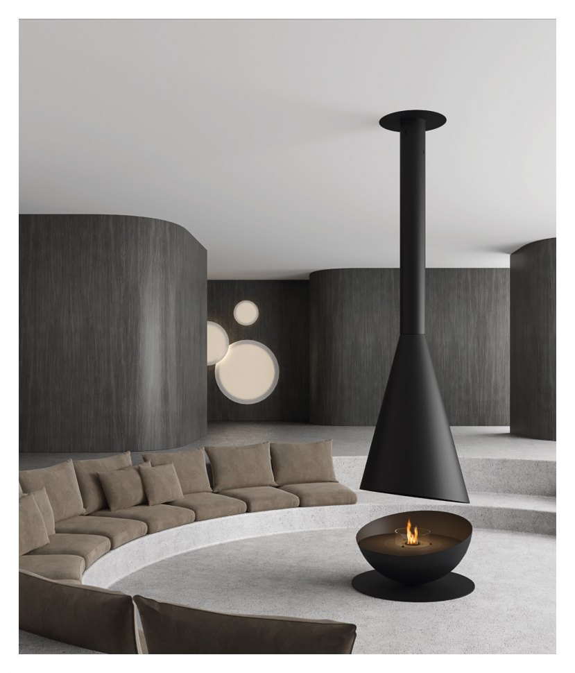 Автоматический биокамин GlammFire Фалес Эво Плюс / Thales (с пультом ДУ)