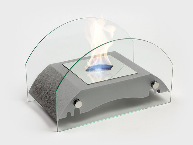 Биокамин Lux Fire Мост S (Серебро)