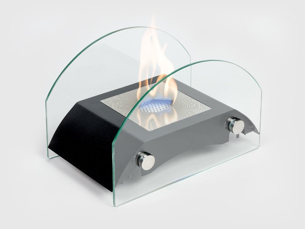 Биокамин Lux Fire Мост S (Черный)