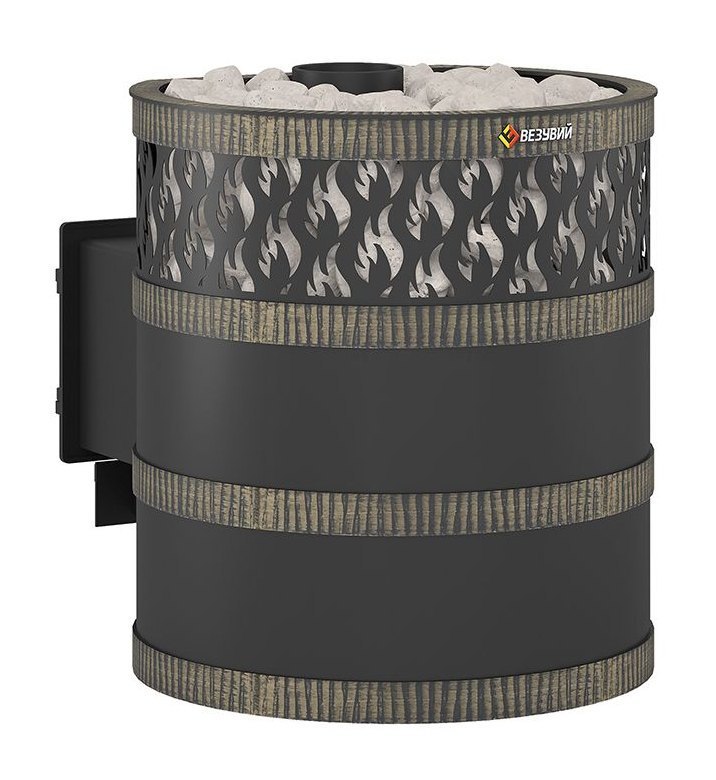 Дровяная печь для бани Везувий Лава 12 (ДТ-3) 2022