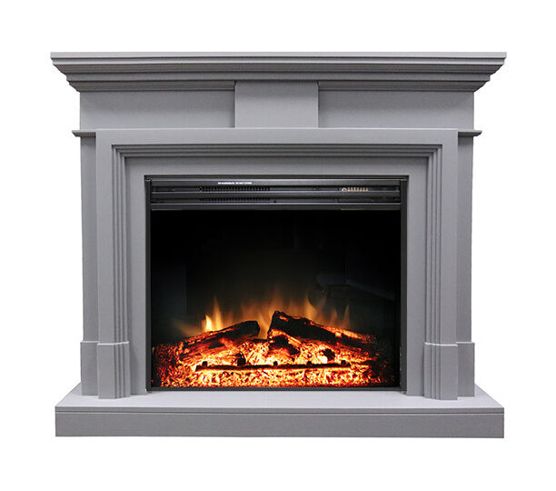 Портал Coventry Grey под очаги Jupiter FX New/Dioramic 28 LED FX