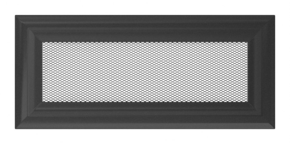 Решетка вентиляционная Оскар графит 11х24