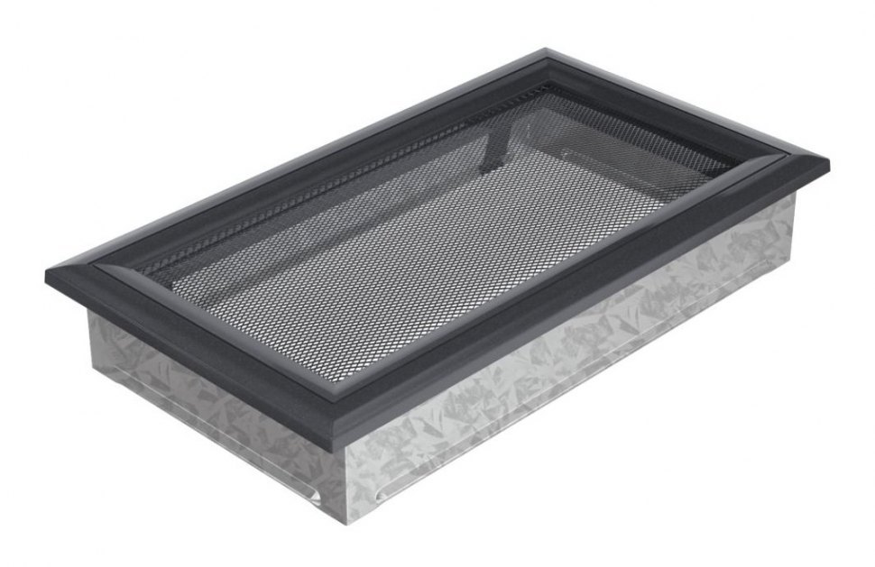 Решетка вентиляционная Оскар графит 17х30